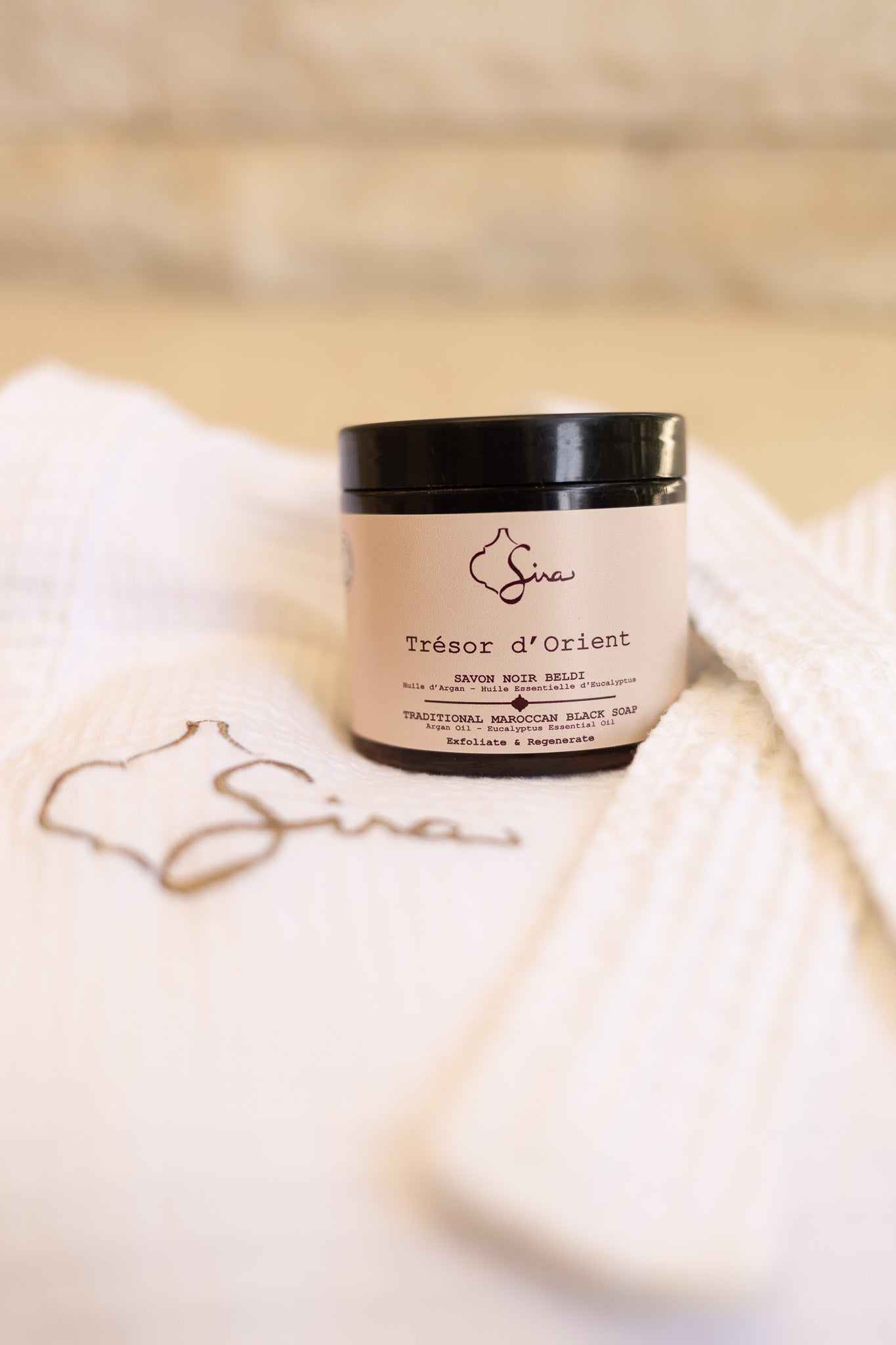 Savon Noir Beldi à l’Eucalyptus – Trésor d’Orient