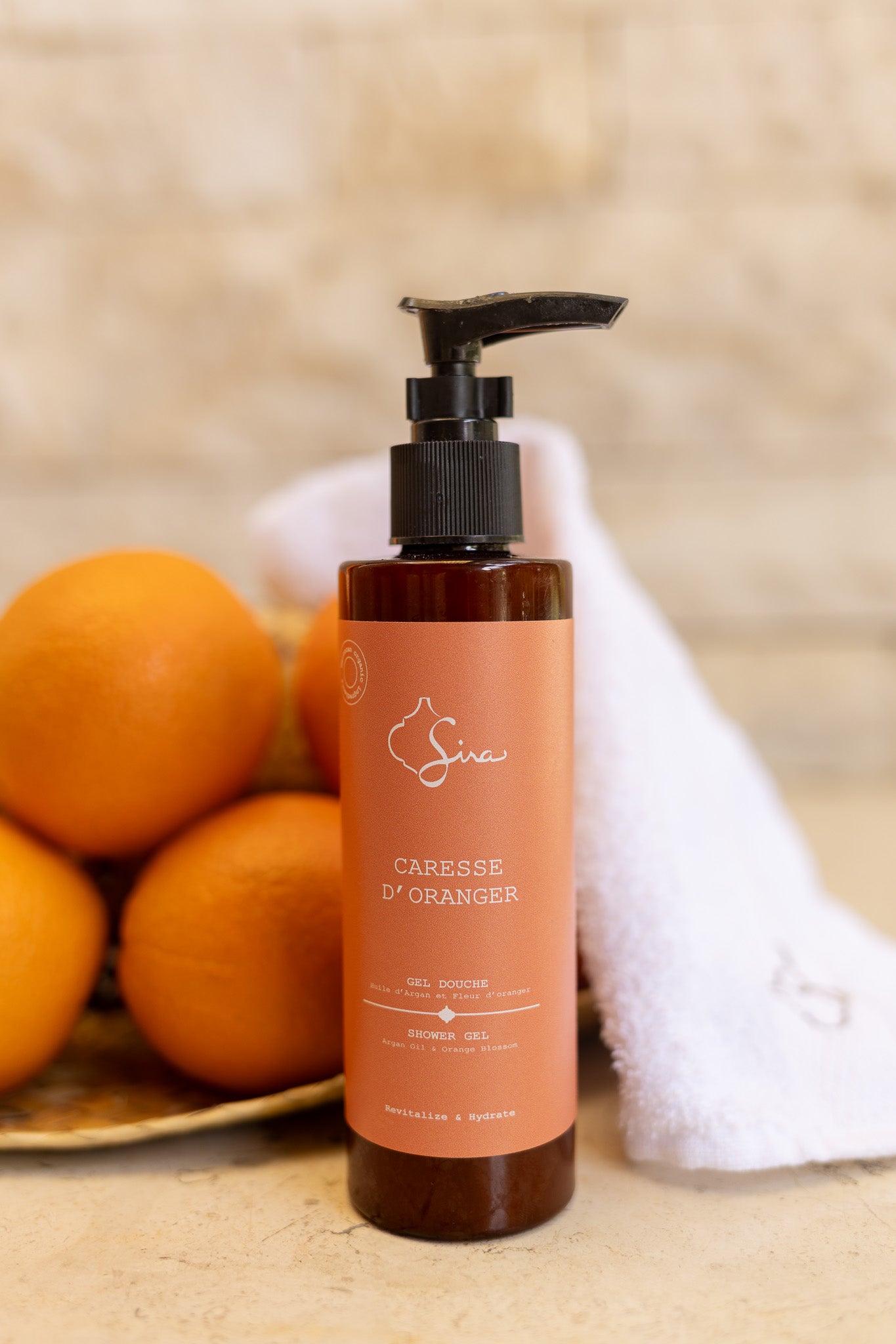 Gel Douche Revitalisant – Caresse d’Oranger