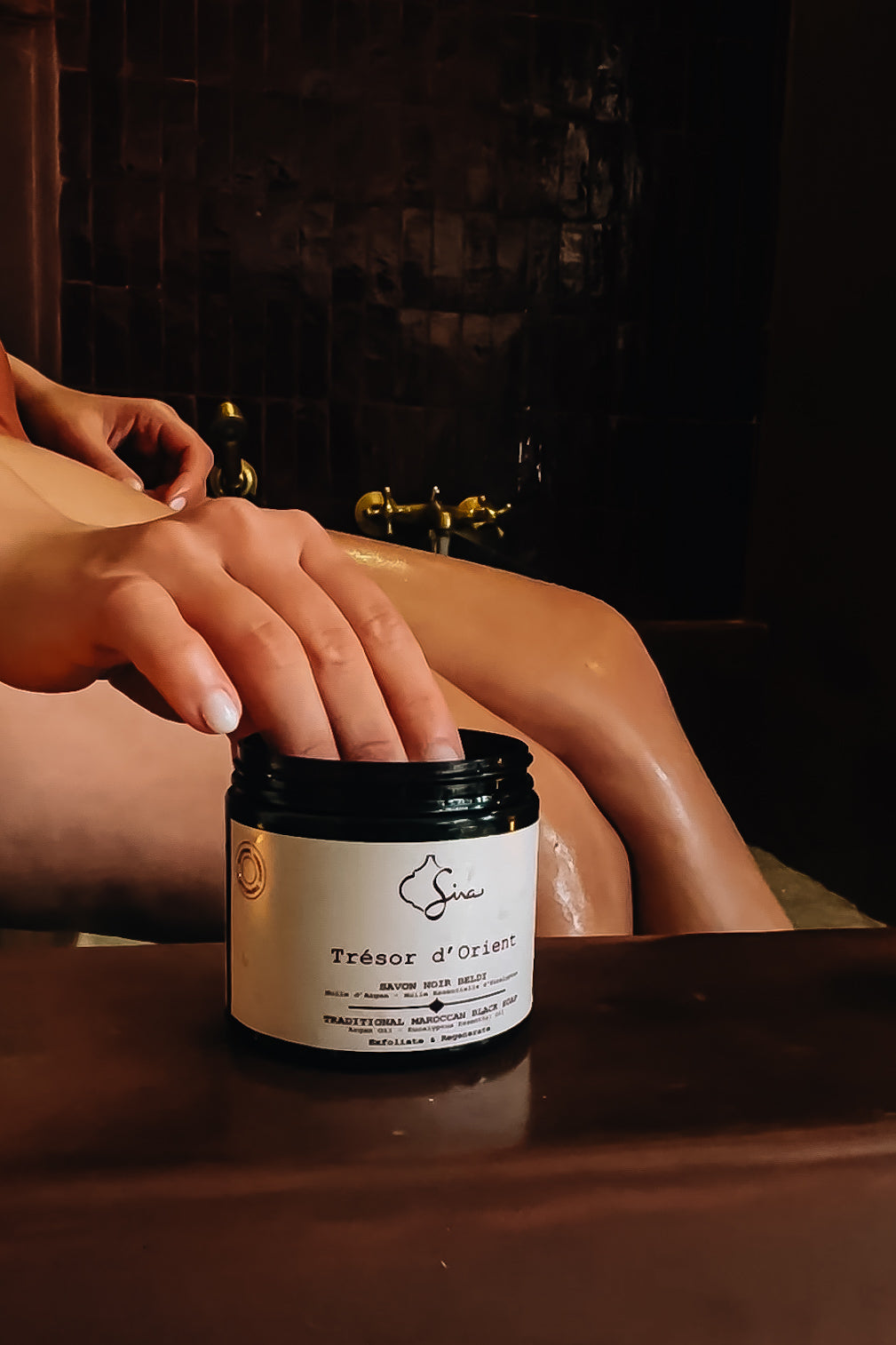 Savon Noir Beldi à l’Eucalyptus – Trésor d’Orient