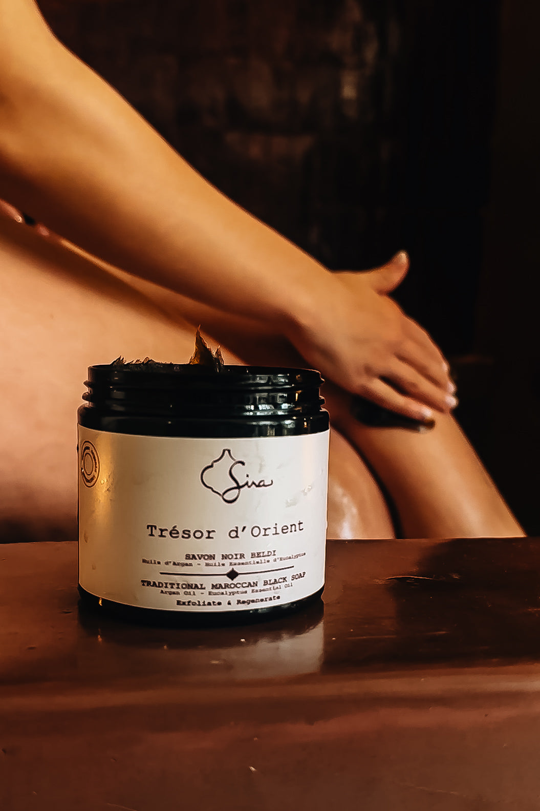 Savon Noir Beldi à l’Eucalyptus – Trésor d’Orient