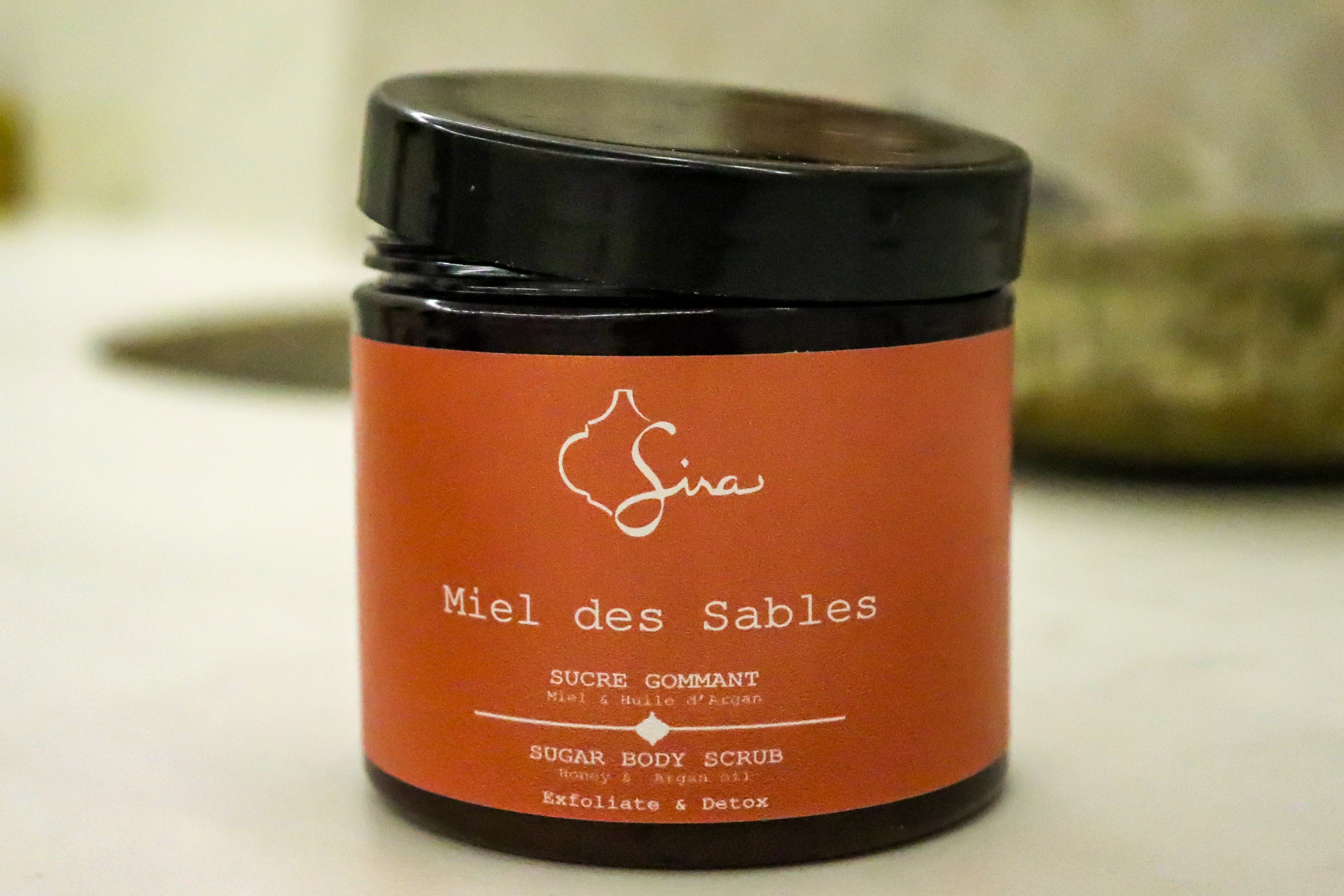 Sucre Gommant Exfoliant – Miel des Sables