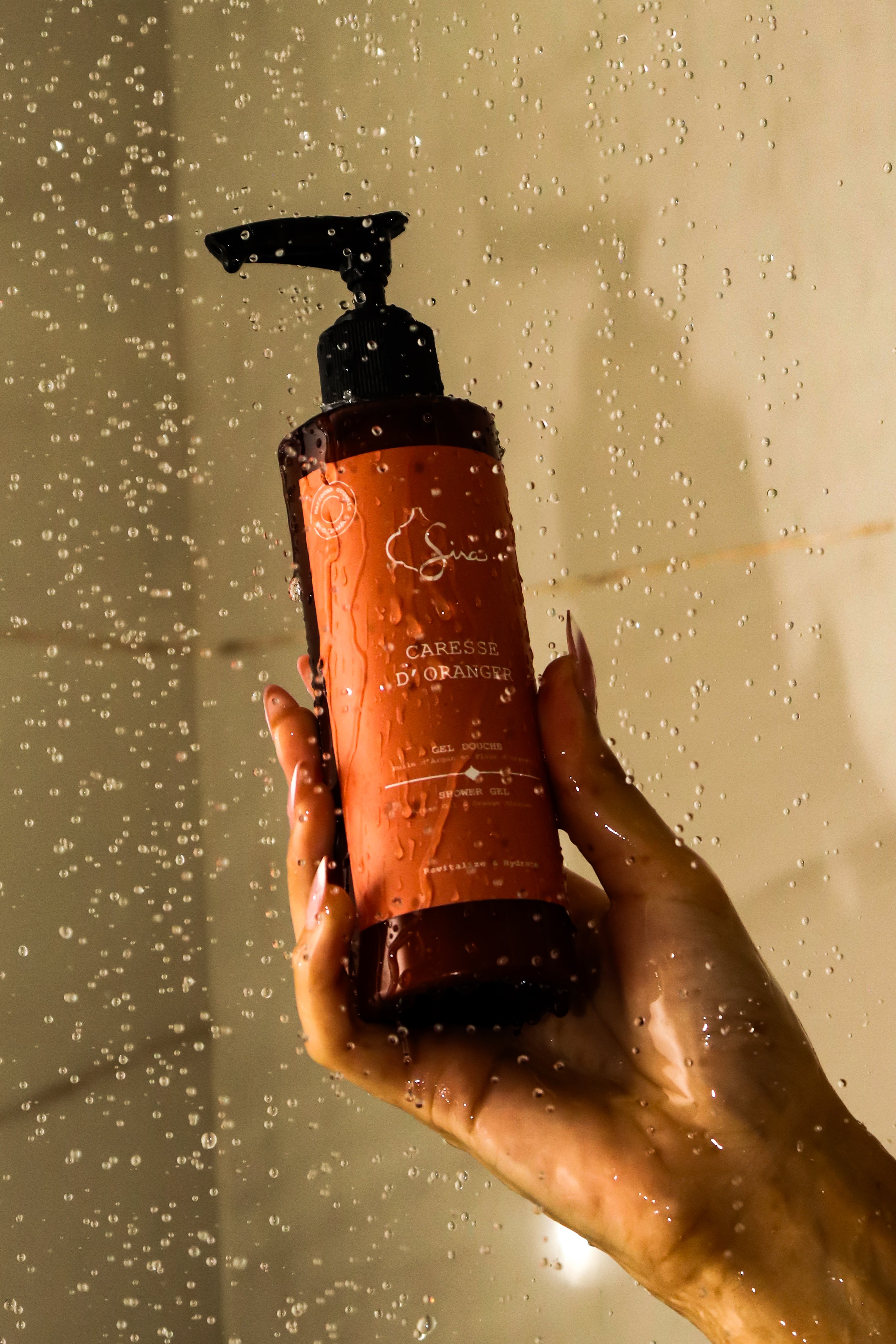 Gel Douche Revitalisant – Caresse d’Oranger